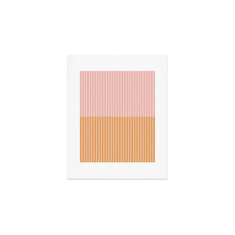 Colour Poems Color Block Lines XXXVII Art Print