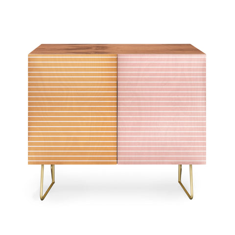 Colour Poems Color Block Lines XXXVII Credenza