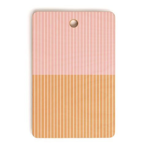 Colour Poems Color Block Lines XXXVII Cutting Board Rectangle