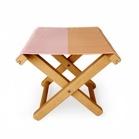 Colour Poems Color Block Lines XXXVII Folding Stool
