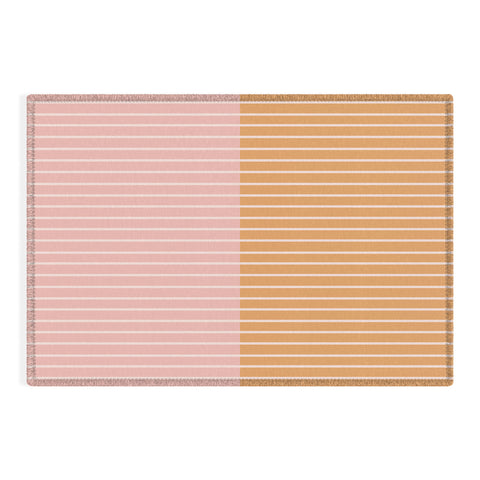 Colour Poems Color Block Lines XXXVII Outdoor Rug
