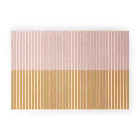 Colour Poems Color Block Lines XXXVII Welcome Mat