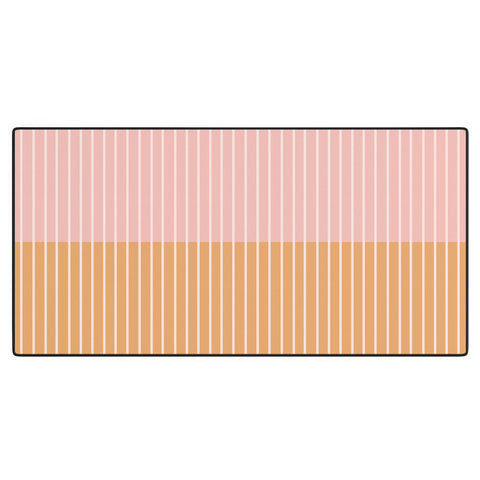 Colour Poems Color Block Lines XXXVII Desk Mat