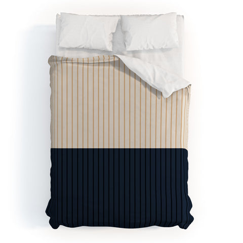 Colour Poems Color Block Lines XXXX Duvet Cover