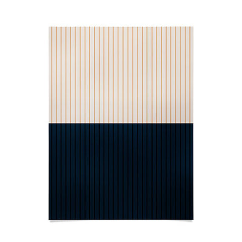 Colour Poems Color Block Lines XXXX Poster