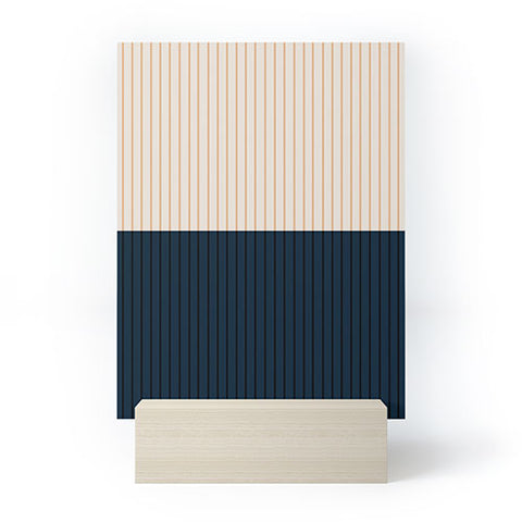 Colour Poems Color Block Lines XXXX Mini Art Print