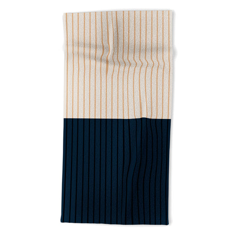 Colour Poems Color Block Lines XXXX Beach Towel