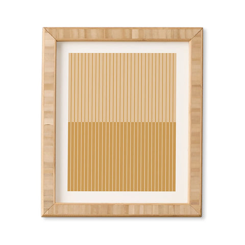 Colour Poems Color Block Lines XXXXII Framed Wall Art