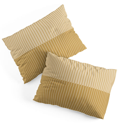 Colour Poems Color Block Lines XXXXII Pillow Shams