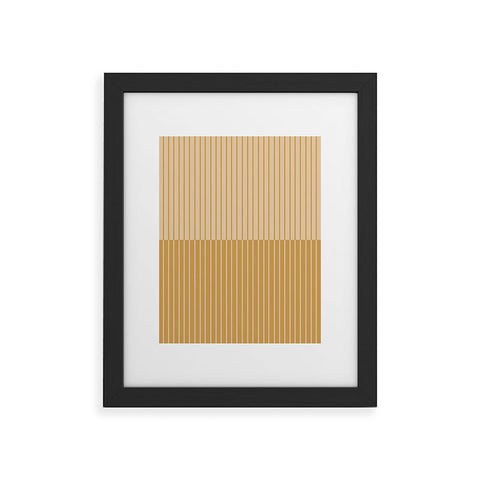 Colour Poems Color Block Lines XXXXII Framed Art Print