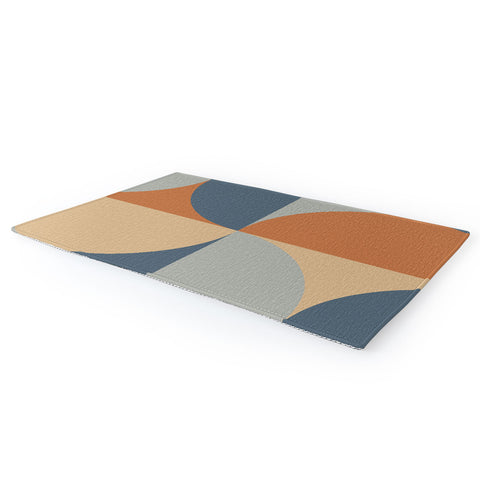 Colour Poems Colorful Geometric Shapes LI Area Rug