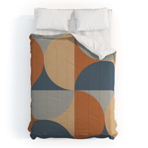 Colour Poems Colorful Geometric Shapes LI Comforter