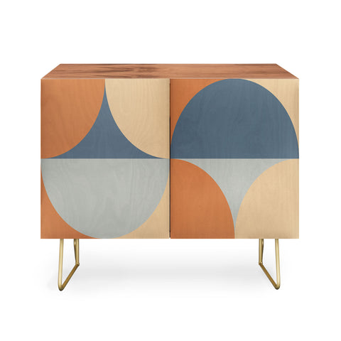 Colour Poems Colorful Geometric Shapes LI Credenza