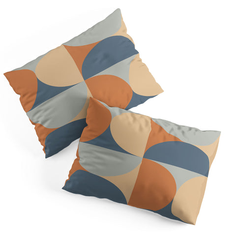 Colour Poems Colorful Geometric Shapes LI Pillow Shams