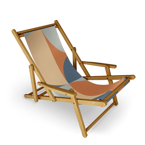 Colour Poems Colorful Geometric Shapes LI Sling Chair