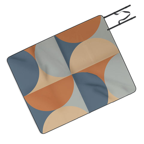 Colour Poems Colorful Geometric Shapes LI Picnic Blanket