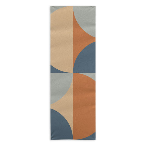 Colour Poems Colorful Geometric Shapes LI Yoga Towel
