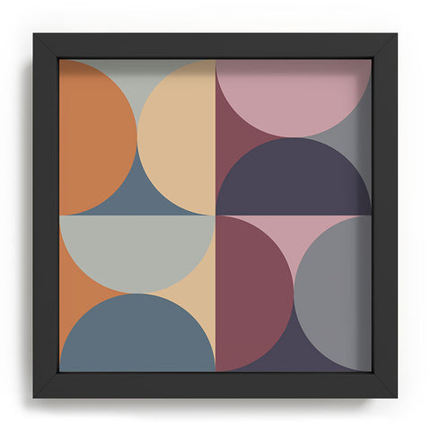 Colour Poems Colorful Geometric Shapes LII Recessed Framing Square
