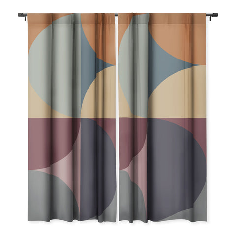 Colour Poems Colorful Geometric Shapes LII Blackout Non Repeat