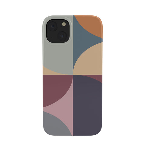 Colour Poems Colorful Geometric Shapes LII Phone Case