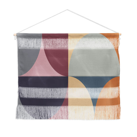 Colour Poems Colorful Geometric Shapes LII Wall Hanging Landscape