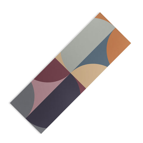 Colour Poems Colorful Geometric Shapes LII Yoga Mat