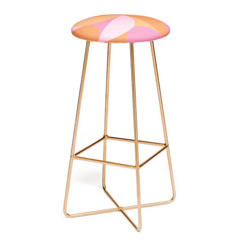 Colour Poems Colorful Geometric Shapes XLVI Bar Stool