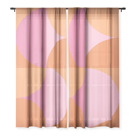 Colour Poems Colorful Geometric Shapes XLVI Sheer Non Repeat