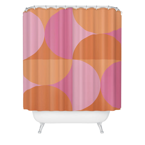 Colour Poems Colorful Geometric Shapes XLVI Shower Curtain