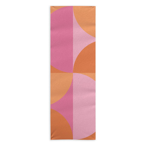 Colour Poems Colorful Geometric Shapes XLVI Yoga Towel