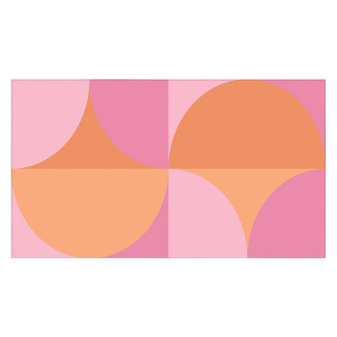 Colour Poems Colorful Geometric Shapes XLVI Tablecloth