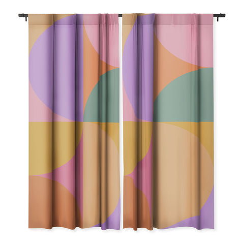 Colour Poems Colorful Geometric Shapes XXI Blackout Non Repeat