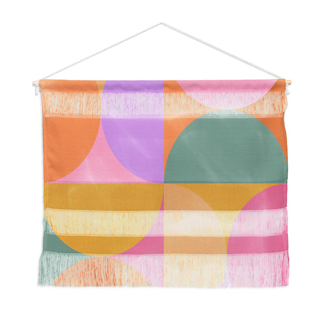 Colour Poems Colorful Geometric Shapes XXI Wall Hanging Landscape