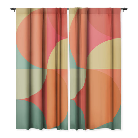 Colour Poems Colorful Geometric Shapes XXV Blackout Non Repeat