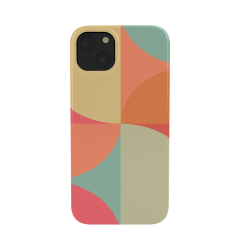 Colour Poems Colorful Geometric Shapes XXV Phone Case