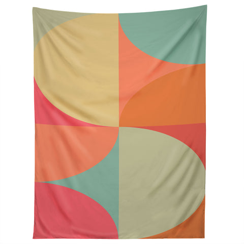 Colour Poems Colorful Geometric Shapes XXV Tapestry
