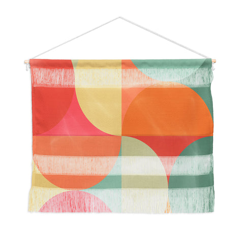 Colour Poems Colorful Geometric Shapes XXV Wall Hanging Landscape