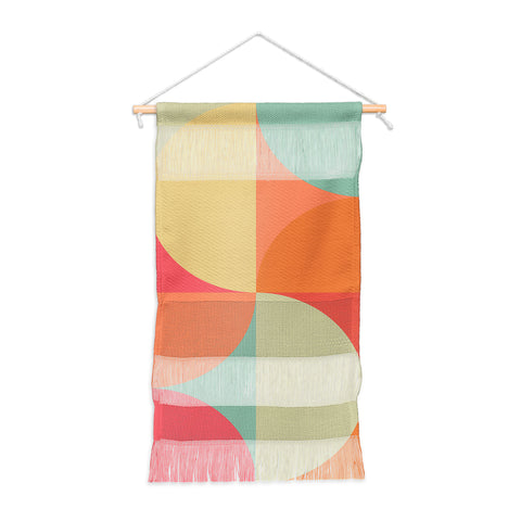 Colour Poems Colorful Geometric Shapes XXV Wall Hanging Portrait