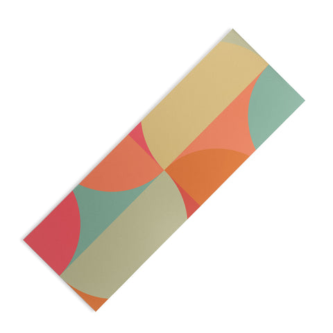 Colour Poems Colorful Geometric Shapes XXV Yoga Mat