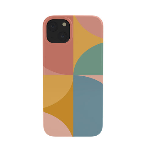 Colour Poems Colorful Geometric Shapes XXVI Phone Case