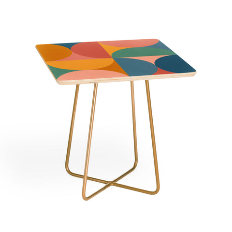 Colour Poems Colorful Geometric Shapes XXVI Side Table