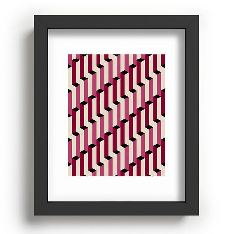 Colour Poems Columns Pattern I Recessed Framing Rectangle