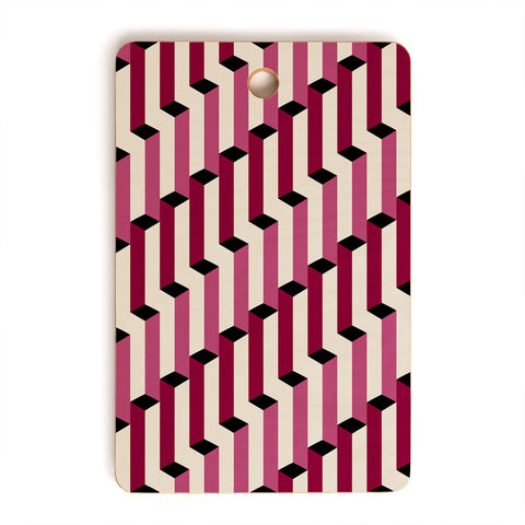 Colour Poems Columns Pattern I Cutting Board Rectangle