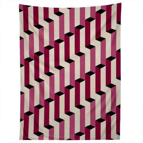 Colour Poems Columns Pattern I Tapestry