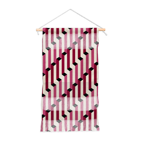 Colour Poems Columns Pattern I Wall Hanging Portrait