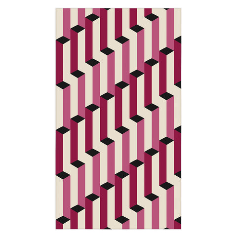 Colour Poems Columns Pattern I Tablecloth