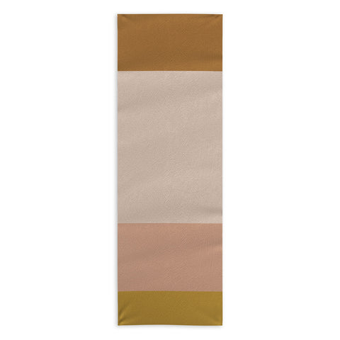 Colour Poems Contemporary Color Block XRhange Yoga Towel