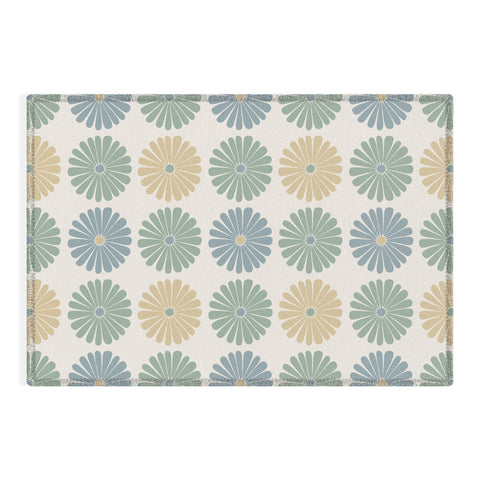 Colour Poems Daisy Pattern Multicolor I Outdoor Rug