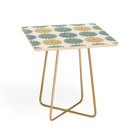 Colour Poems Daisy Pattern Multicolor I Side Table
