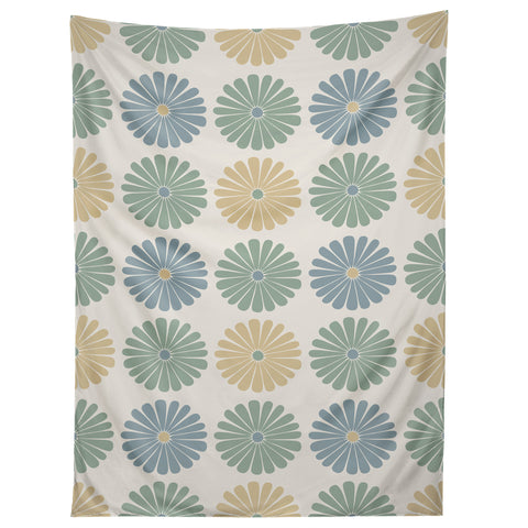 Colour Poems Daisy Pattern Multicolor I Tapestry